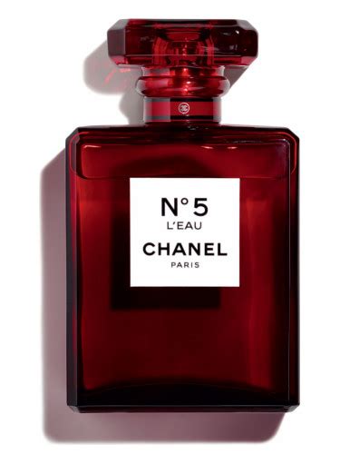 de chanel l'eau rouge|chanel no 5 l'eau fragrantica.